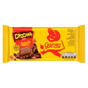 Chocolate em Barra Crocante 80G Garoto