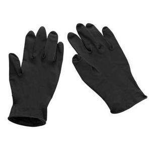 Luva Santa Clara Latex Black Pequena Par Ref:1187