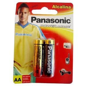 Pilha Panasonic Power Alcalina Com 2 Unidades
