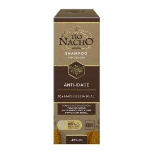 Shampoo Antiqueda Anti-Idade Tio Nacho 415Ml