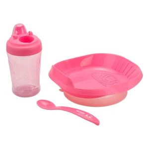 Kit Refeição Rosa Kuka