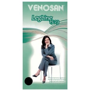 Meia Venosan Legline 15-23Mmhg Panturrilha Media Sahara Ref: Vls204Sa