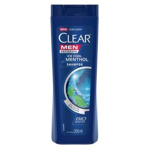 Shampoo Clear Anticaspa Ice Cool Menthol 200Ml