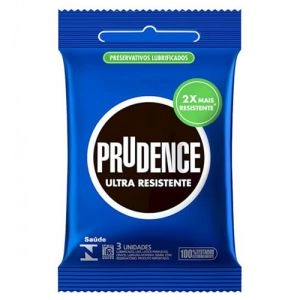 Preservativos Prudence Ultra Resistente Com 03 Unidades