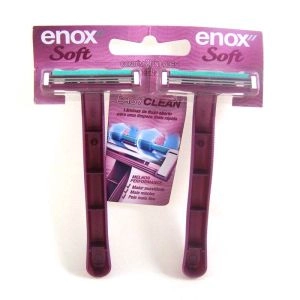 Aparelho De Barbear Enox Feminino Soft Com 2 Unidades