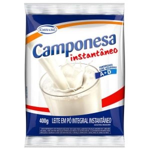 Leite em Pó Instantâneo Camponesa 400G