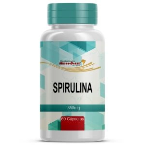 Spirulina 350mg 60 Cápsulas