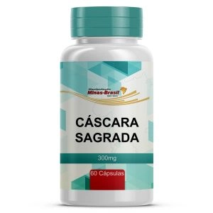 Cáscara Sagrada 300mg 60 Cápsulas