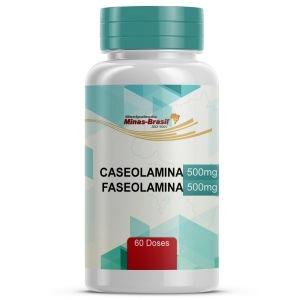 Caseolamina 500mg + Faseolamina 500mg 60 Cápsulas