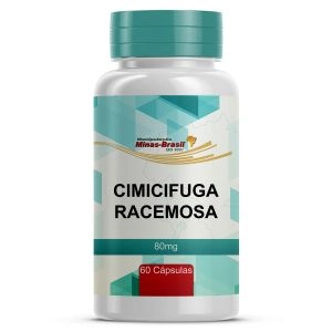 Cimicifuga Racemosa 80mg 60 Cápsulas