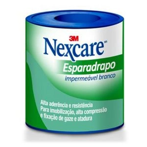Esparadrapo Impermeável Nexcare Branco 50 mm x 3 m