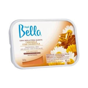 Cera Em Barra Depil Bella Quente Camomila Com Calêndula 500G