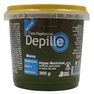 Cera Depilatória Morna Depille Algas Marinhas 300g