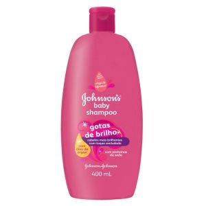 Shampoo Infantil Johnsons Baby  Gotas De Brilho 400ML