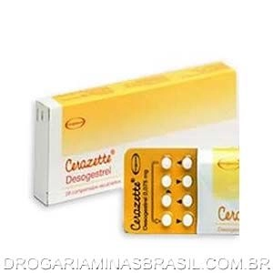 Cerazette 75 mcg com 28 Comprimidos Revestidos Caixa