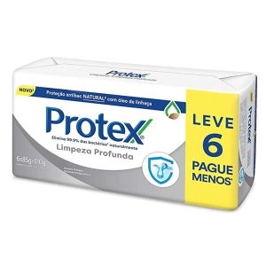 Sabonete Protex 90g Limpeza Profunda Leve 6 Pague Menos