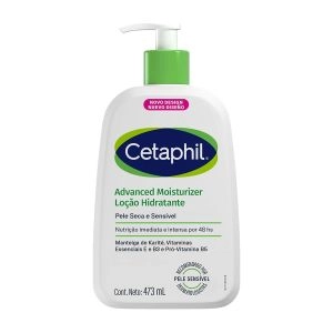Cetaphil Advanced Moisturizer Loção Hidratante Pele Seca E Sensível 473Ml