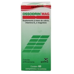 Ossodrin Mag Com 60 Comprimidos Revestidos - Gallia