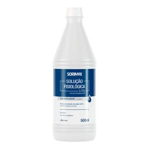 Soro Fisiológico Sorimax 0,9% Cloreto de Sódio 500ml Farmax