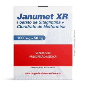 Janumet Xr 50/1000Mg Com 60 Comprimidos