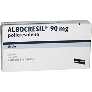Albocresil 90mg 6 Óvulos