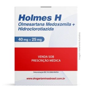 Holmes H 40Mg+25Mg Com 30 Comprimidos
