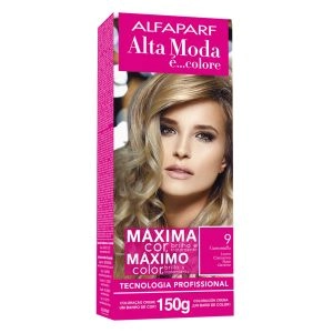 Tintura Alta Moda 9.0 Camomilla Louro Claríssimo Alfaparf