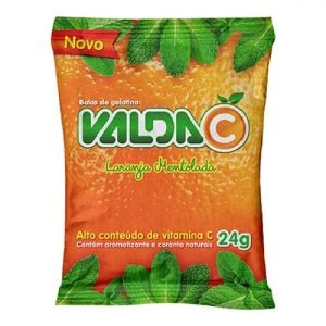 Valda C Laranja Mentolada 24G