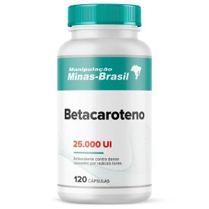 Betacaroteno 25000 UI 120 Cápsulas