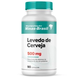 Levedo De Cerveja 500Mg Com 90 Cápsulas
