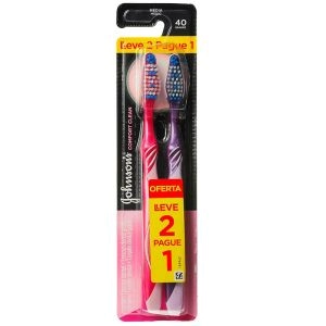 Escova Dental Johnsons e Johnsons Confort Clean Média