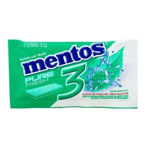 Chiclete Mentos 3 Camadas Pure Fresh