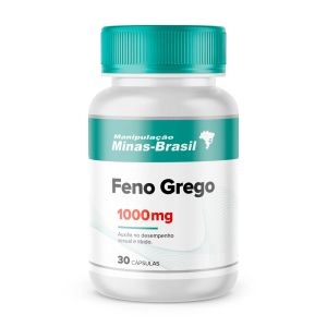 Feno Grego 1000 Mg - 30 Cápsulas