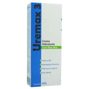 Uremax 3 Creme Hidratante Com Aloe Vera 150G