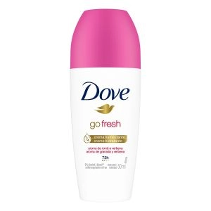 Desodorante Antitranspirante Roll-On Dove Go Fresh Romã e Verbena Com 50ml