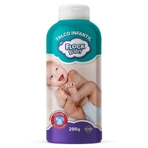 Talco Infantil 200g Flock Baby