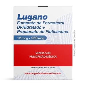 Lugano 12Mcg+250Mcg Com 60 Cápsulas Com Pó Para Inalação