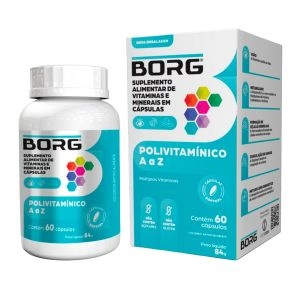 BORG Polivitamínico A-Z 60 Cápsulas