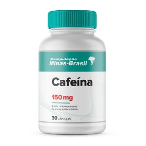 Cafeína 150 Mg - 30 Cápsulas