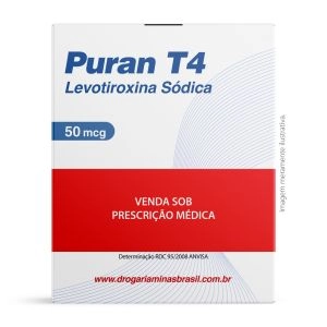 Puran T4 50 Mcg C/ 30 Comprimidos