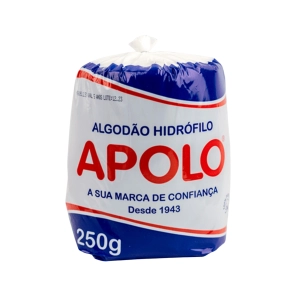 Algodão Apolo Hidrófilo Rolo 250g