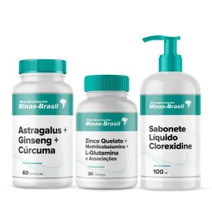 Kit Para Fortalecimento da Imunidade e Resistência