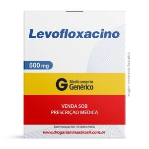 Levofloxacino 500Mg Com 07 Comprimidos Genérico Eurofarma