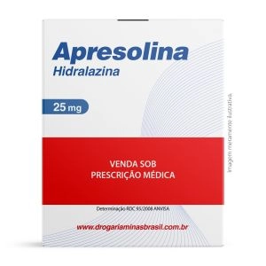 Apresolina 25Mg Contém 20 Drágeas