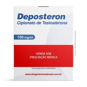 Deposteron 200Mg/2Ml Com 3 Ampolas 2 Ml Cada