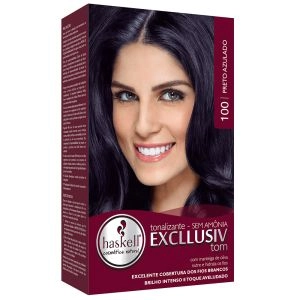 Tonalizante Haskell Preto Azulado - 100