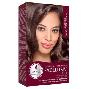 Tonalizante Haskell Castanho Claro Marrom - 570