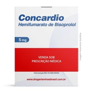 Concárdio 5mg 100 Comprimidos Revestidos