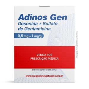 Adinos Gen Gel Creme 0,5 mg + 1 mg/g Ache bisnaga 30 g