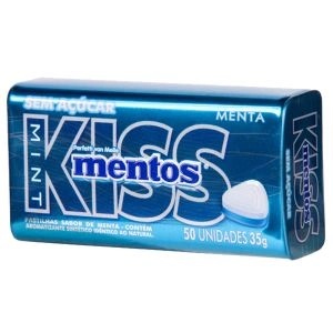 Mentos Power Kiss Menta 50 Unidades